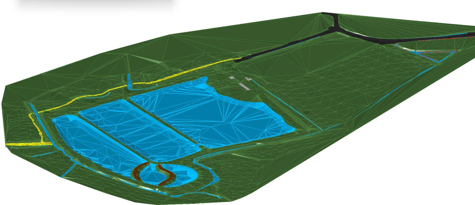 Modèle numérique de terrain Dourmeur